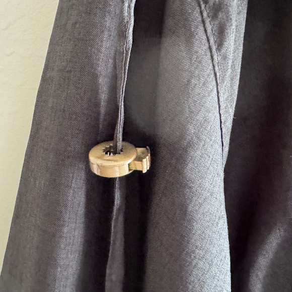 Vintage 80s Rain Jacket Trench Coat Shell Rafi - Picture 2 of 5